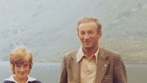 Sheila with her father