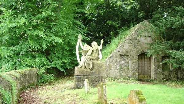 The sculpture by Victor Segoffin was commissioned by Baron Edward O'Neill and his wife Louisa to mark the death in WW1 of their son Arthur O'Neill 
