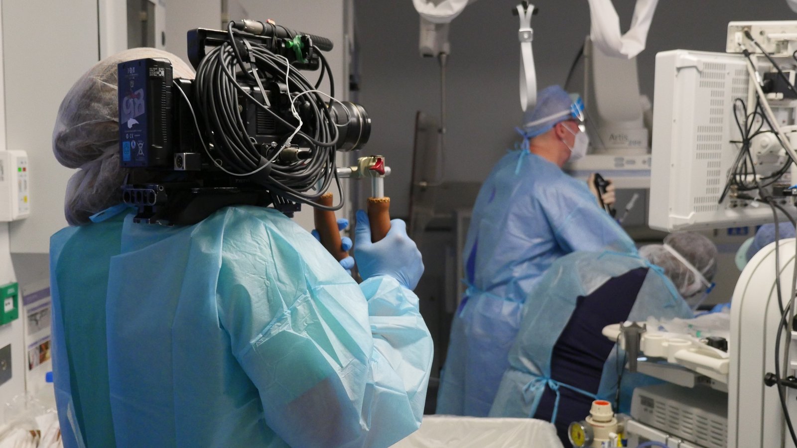 Image - RTÉ Investigates had up to 4 camera operators filming in the hospital for up to 12 hours a day