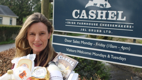 Sarah Furno, co-owner of Cashel Irish Farmhouse Cheesemakers