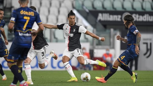 Ronaldo ran the show against Lecce