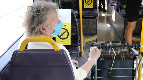 Face coverings on public transport are now mandatory (Pic: RollingNews.ie)