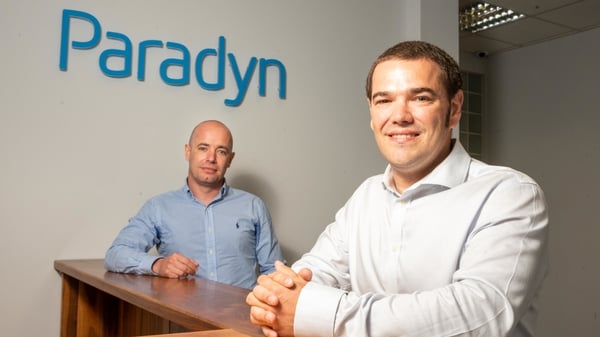 Paul Casey, Paradyn's chief operations officer and Rob Norton, its chief technical officer