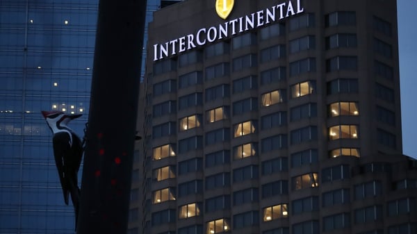 InterContinental Hotels Group said that only 10% of its global estate is still closed