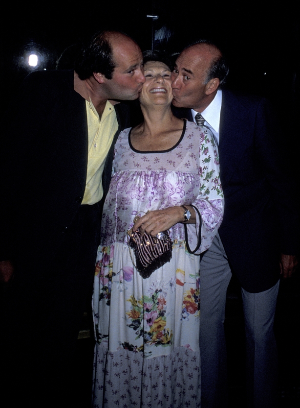Carl, Estelle and Rob Reiner