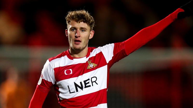 Kieran Sadlier heading for Doncaster Rovers exit Kieran Sadlier heading for Doncaster Rovers exit