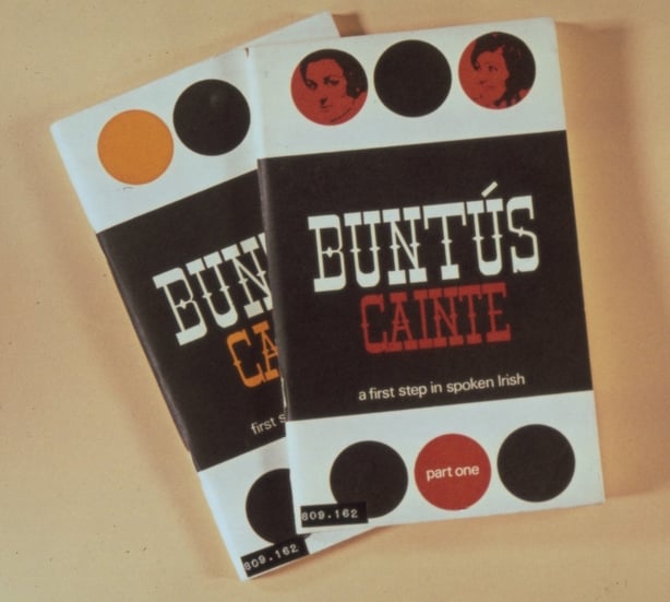 Books produced by Gael Linn to accompany the RTÉ Television Irish language programme 'Buntús Cainte'.  