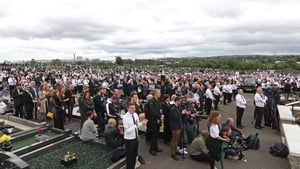 24 Sinn Féin elected representatives were informed on Tuesday that they would not face action for attending the funeral