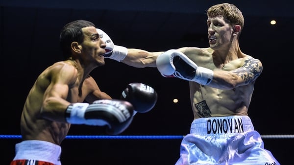 Eric Donovan is looking to make a name for himself in Eddie Hearn's back garden next month