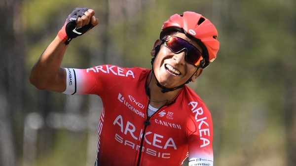 Team Arkea Samsic Colombian rider Nairo Quintana