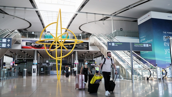 Dublin Airport saw just 500,000 passengers in August, compared to 3.5 million last year