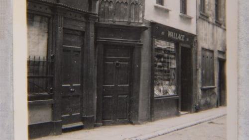 Wallace Sisters' Shop in Augustine Street, Cork, Ireland. Photo credit: Wallace Family