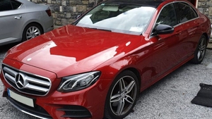 A number of luxury cars were seized