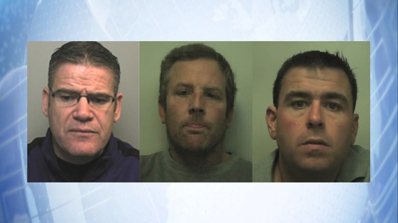 Thomas
Kavanagh, Daniel Canning and Gary Vickery (L to R)