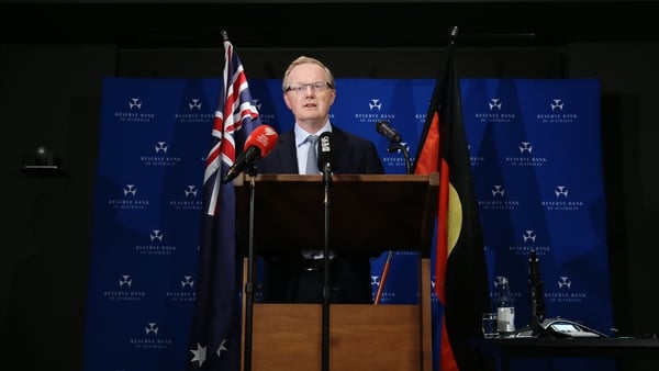 Reserve Bank of Australia Governor Philip Lowe said interest rates were not expected to rise from record lows until 2024