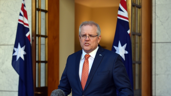 Prime Minister Scott Morrison made the announcement at a press conference