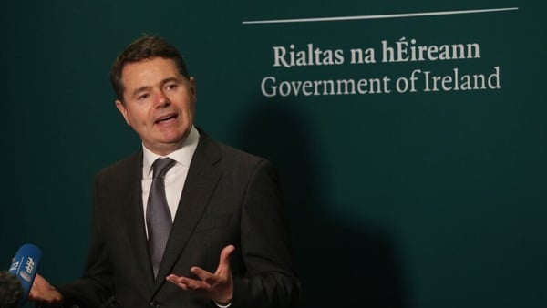 Paschal Donohoe beat the Spanish and Luxembourg finance ministers (Pic: RollingNews.ie)