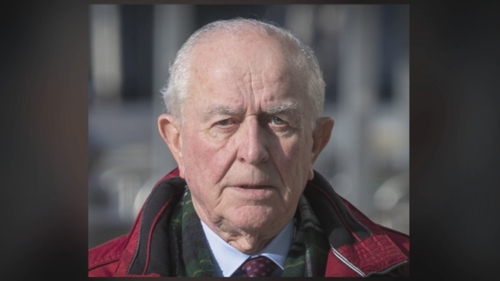 Patrick Harte, 80, appeared before Judge Treasa Kelly at Dublin District Court (Pic: Collins Photo Agency)