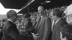 Attending the 1989 All-Ireland hurling final between Tipperary and Antrim (Picture credit: Ray McManus)