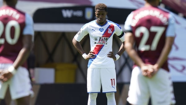 Wilfried Zaha was targeted for abuse by a 12-year-old Aston Villa fan