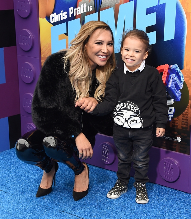 Naya Rivera and son