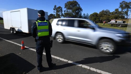 Police in Victoria state have handed out more than 500 fines in six days, totalling Aus$902,000