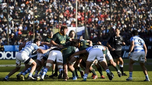 South Africa to beat Argentina to win an abridged tournament last year ahead of claiming the World Cup trophy