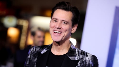 Carrey on laughing