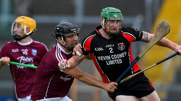 Anthony Roche of Oulart the Ballagh in action against Ciaran Lyng of St Martin's