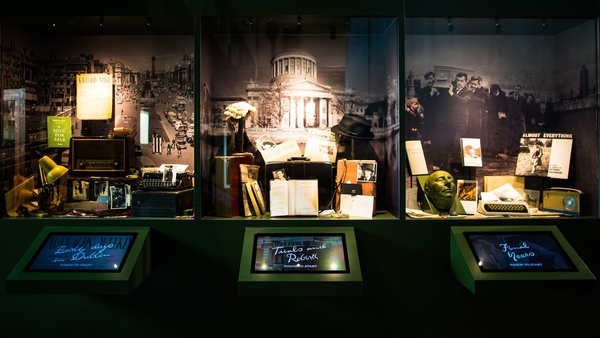 Personal photographs and letters, as well as interactive tables and touch screens, are used to celebrate the different stages of the poet's life
