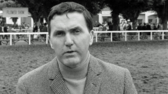 Frank Hall at the Dublin Horse Show (1965)