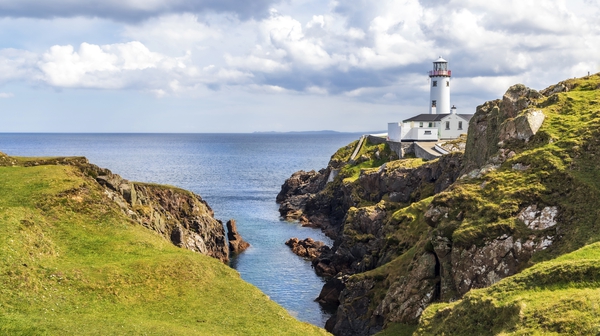 Fanad Head lighthouse in Donegal - Government is urging people to staycation this year