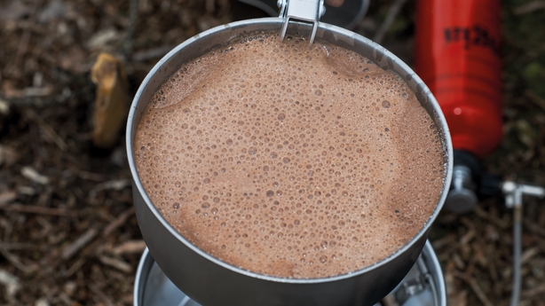 Drinking chocolate from Wilderness Chef: The Ultimate Guide to Cooking Outdoors by Ray Mears (Bloomsbury, £20) (Ray Mears/PA)