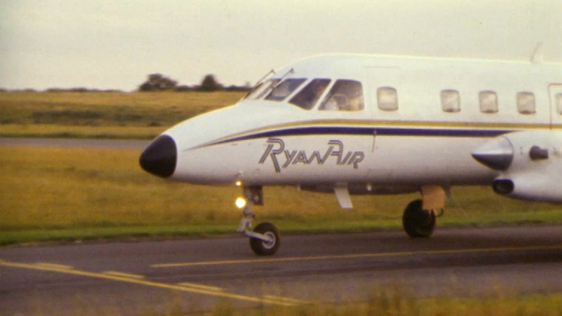 Ryanair Plane in Waterford (1985)