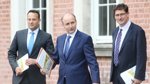 The three party leaders also said that Mr Hogan's 'delayed and hesitant release of information has undermined public confidence' (Pic: RollingNews.ie)
