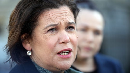 Mary Lou McDonald said 'build to rent' schemes were driven by investors seeking to exploit the high demand for housing