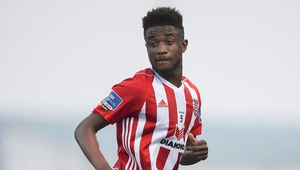 Ogedi-Uzokwe scored 14 goals in the 2019 Premier Division with Derry City