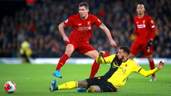 Dejan Lovren (C) has made 185 appearances for Liverpool since joining from Southampton in 2014