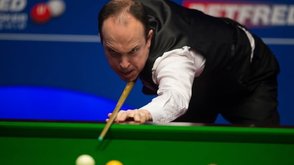 Fergal O'Brien has now seen of Kyren Wilson and Gary Wilson at the Scottish Open.