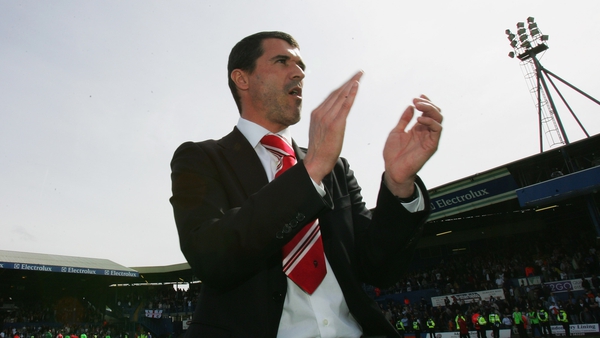 Keane guided Sunderland to the Championship title