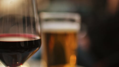 The report found women were more likely to drink wine, while men were more likely to drink beer