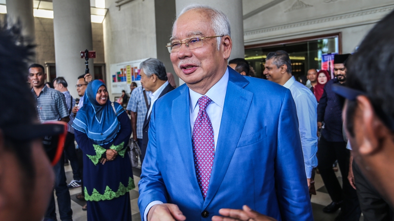 Malaysian ex-PM Najib jailed for 12 years over fraud