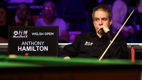 Anthony Hamilton believes he is putting his health at risk by playing at the Crucible