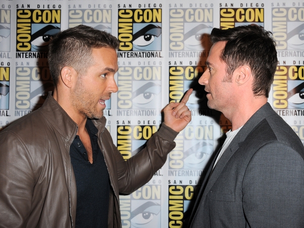 Ryan Reynolds and Hugh Jackman