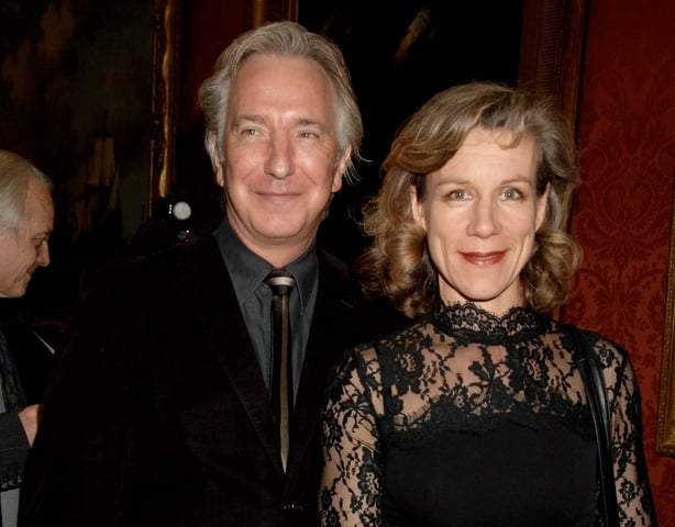 Alan Rickman and Juliet Stevenson in 2008