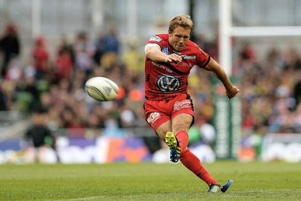 Jonny Wilkinson, playing for Toulon during the Heineken Cup Final match at the Aviva Stadium, Dublin, Ireland in 2013 (Julien Behal/PA)