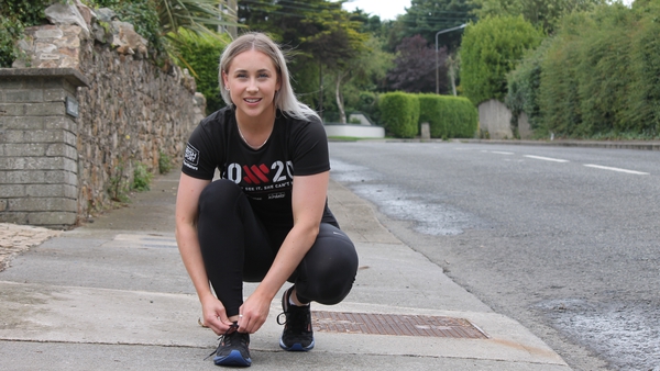 20x20 No Proving, Just Moving ambassador Orla Comerford is aiming to get back in the starting blocks soon