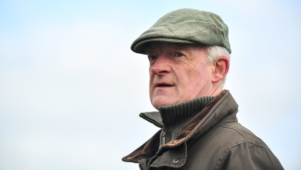 Willie Mullins saddled the first two home in the Solerina Mares Novice Hurdle