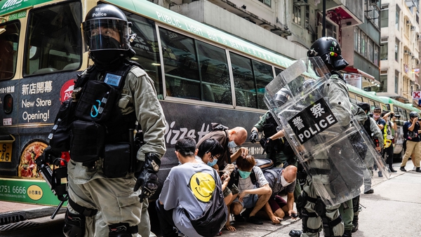 The Chinese government introduced national security laws which give it more influence in Hong Kong
