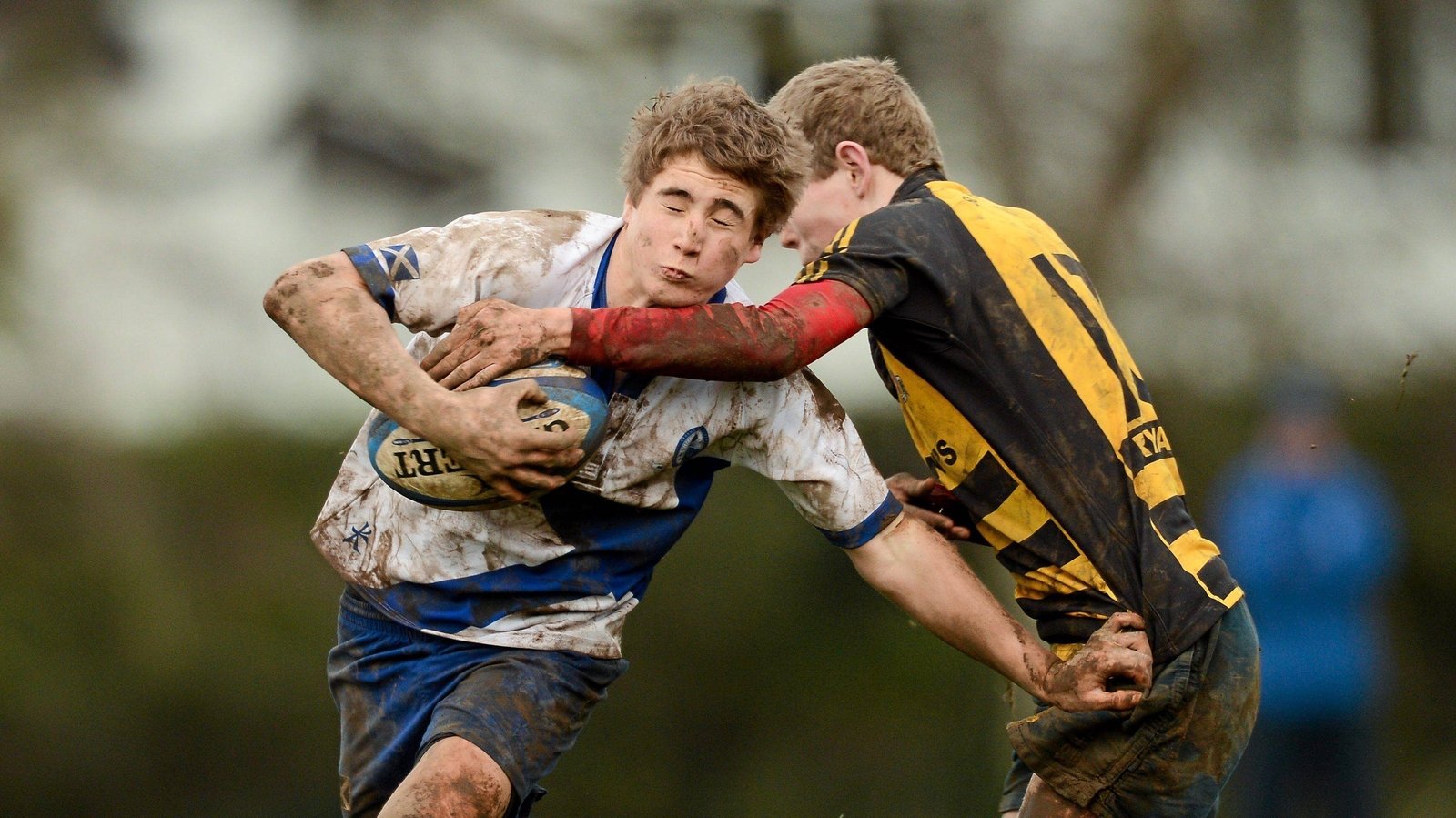 Image - Jordan Larmour in action for St Andrews College in 2013